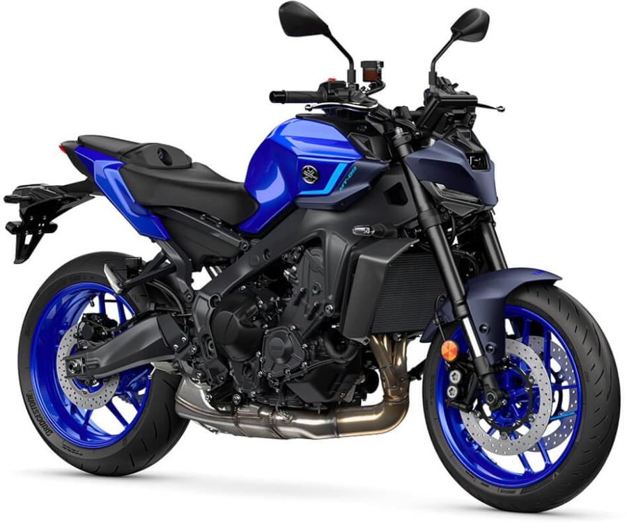 Yamaha MT-09 V4 en exhibición